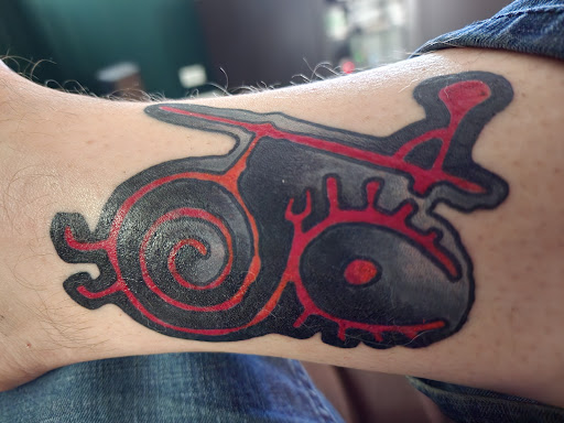 Explore addiction tattoo ideas, creative tattoo ideas in Libertyville, available at Lucky Seven Tattoo