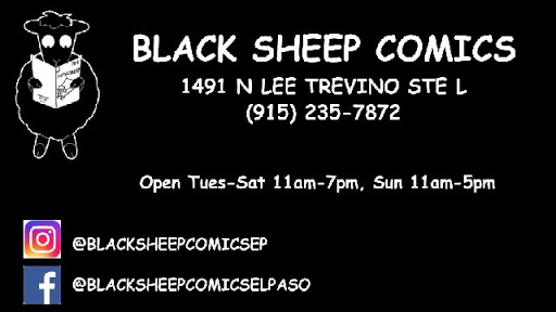 Comic Book Store «Black Sheep Comics», reviews and photos, 1491 Lee Trevino Dr, El Paso, TX 79936, USA