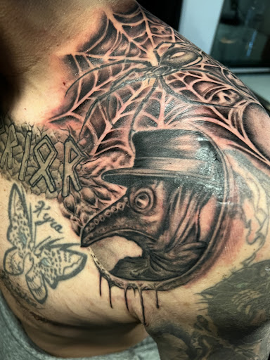 Explore gospel tattoo ideas, creative tattoo ideas in Chicago, available at Twisted Tattoo Studio