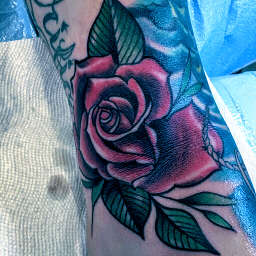Explore a day to remember tattoo ideas, creative tattoo ideas in Fontana, available at Dark Hearts Tattoo Gallery