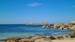Plage de Kerfissien'in fotoğrafı geniş bir kıyı şeridi ile birlikte