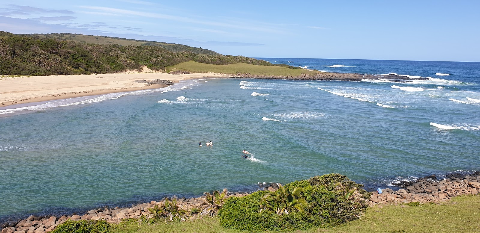 Foto van Kobonqaba beach met helder zand oppervlakte