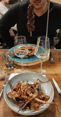 Néphropidés du Restaurant La table de Max, boeuf et homard à Lyon - n°18