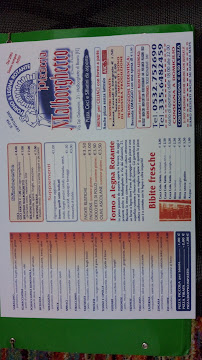 Menu du Pizzeria Malborghetto à Ferrara