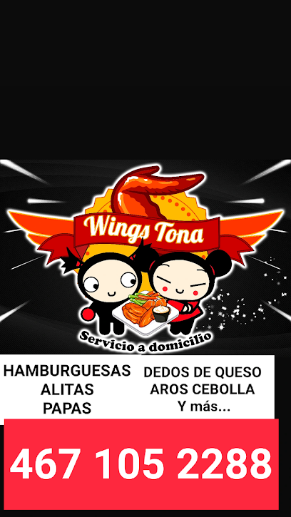 'Wings Tona' Servicio a Domicilio