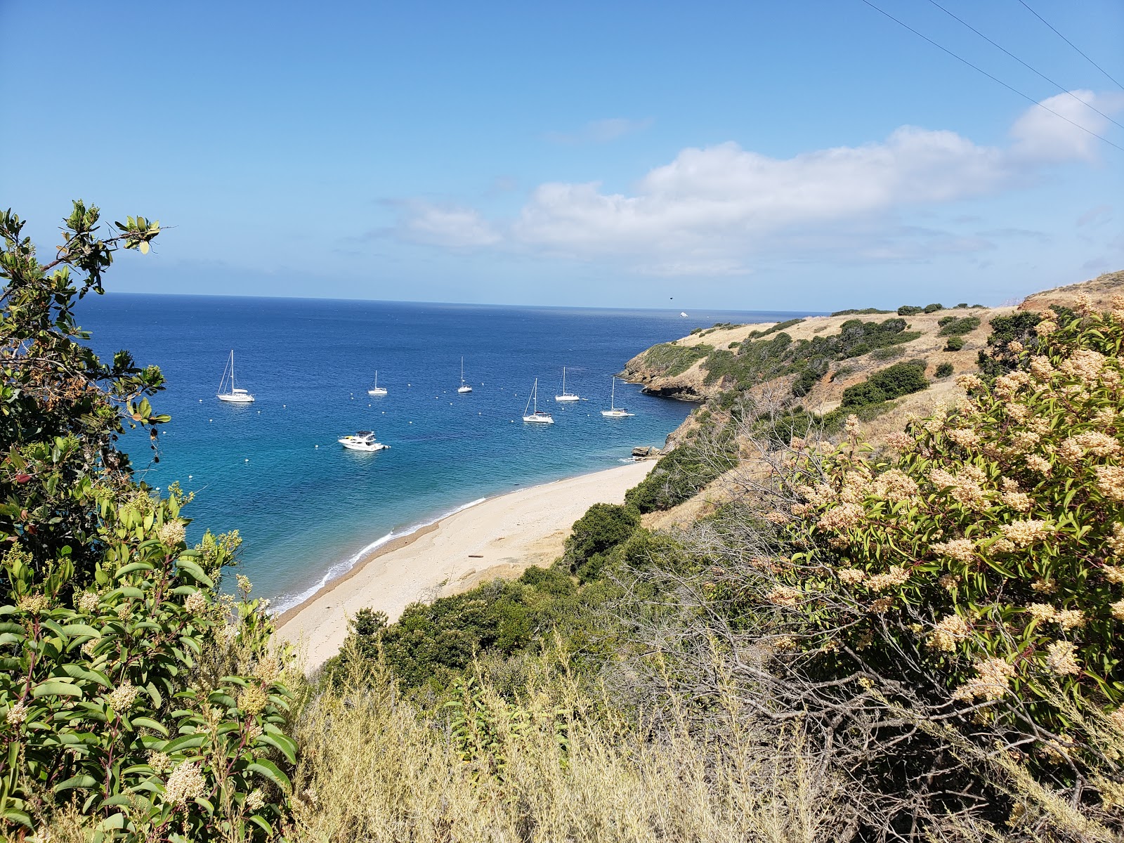 Foto von Emerald Bay beach mit feiner heller kies Oberfläche