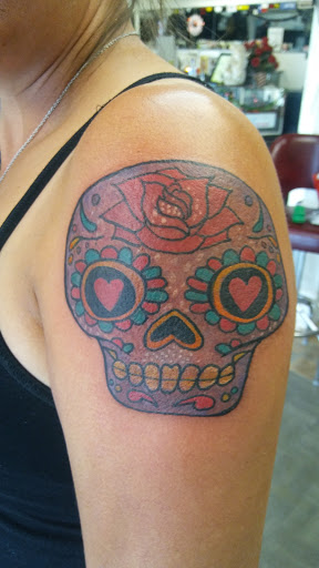 Explore lips tattoo ideas, creative tattoo ideas in Big Spring, available at A Mom & Pop Tattoo Shop