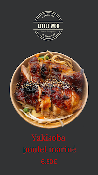 Menu / carte de Little wok à Strasbourg