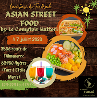 Asian Street Food by Le Comptoir Hattori à Hyères carte