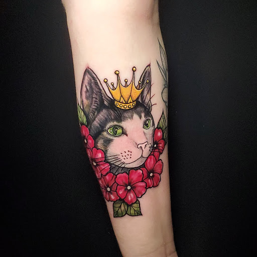Explore feminine chest tattoo ideas, creative tattoo ideas in Stevens Point, available at International Ink Tattoos
