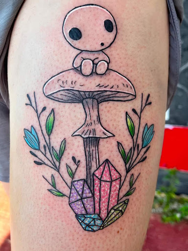 Explore the world is yours tattoo ideas, creative tattoo ideas in Benton, available at Spectrum Tattoo