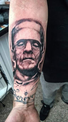Explore dope tattoos ideas, creative tattoo ideas in Roanoke, available at RailYard INK