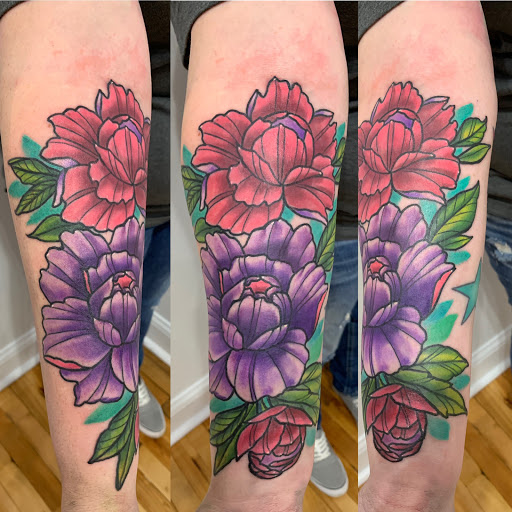 Explore gaming tattoo ideas, creative tattoo ideas in Kansas City, available at Golden Stag Tattoo and Gallery