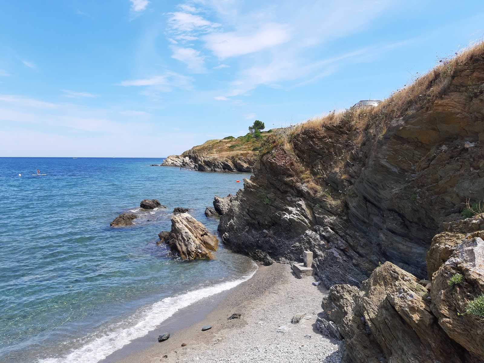 Foto von Plage del Forat mit geräumige bucht