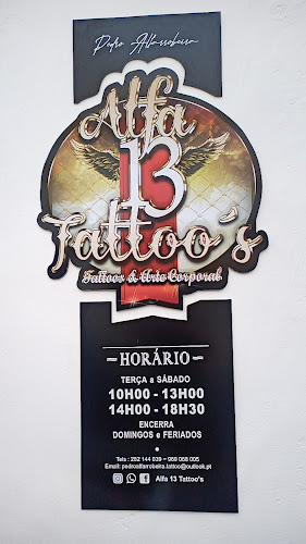 Avaliações doAlfa 13 Tattoo´s em Portimão - Estúdio de tatuagem