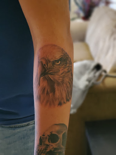 Explore duck tattoo ideas, creative tattoo ideas in Stamford, available at KE Tattoo Studio