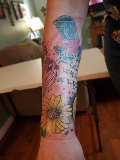 Explore batman and joker tattoo ideas, creative tattoo ideas in Amarillo, available at Bomb City Ink