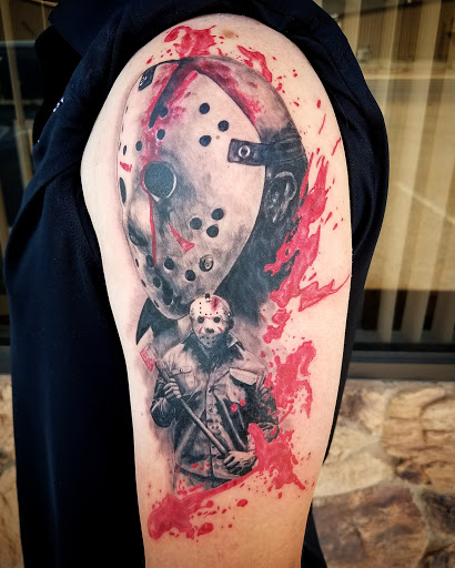 Explore ken kaneki tattoo ideas, creative tattoo ideas in Alamogordo, available at DarKnight Art Studio