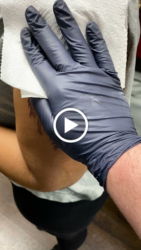 Explore star tattoo cover up ideas, creative tattoo ideas in Douglasville, available at Long Island Ink Tattoo & Piercing