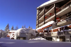 BERGHOTEL Hinterstoder - Skiurlaub & Wellnesshotel direkt an der Piste im Weltcup-Skigebiet Hinterstoder-Höss. Hotel mit Zimmer & Appartements. image
