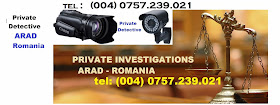 Private Investigations in ARAD - Romania - Private Detective