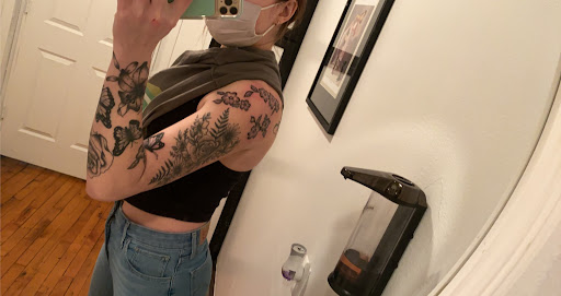 Explore cover up tattoo ideas female arm, creative tattoo ideas in Dodgeville, available at Vibe Body Art LLC