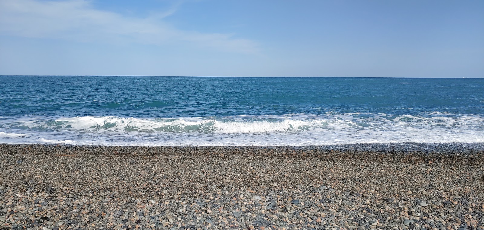 Jeongja Beach的照片 带有长直海岸