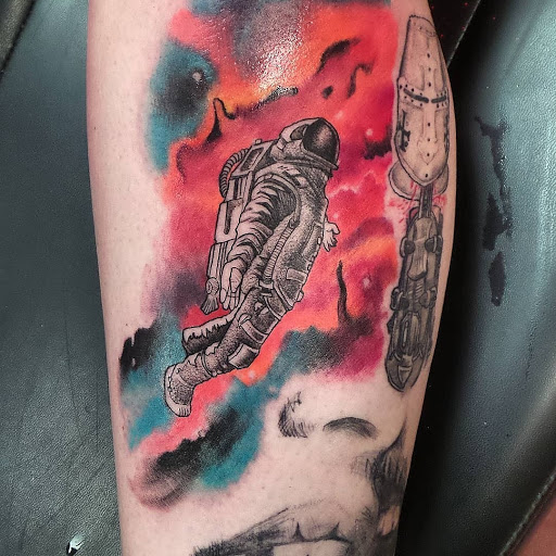 Explore face tattoo ideas for women, creative tattoo ideas in Aurora, available at Ronin Tattoo Studio INC