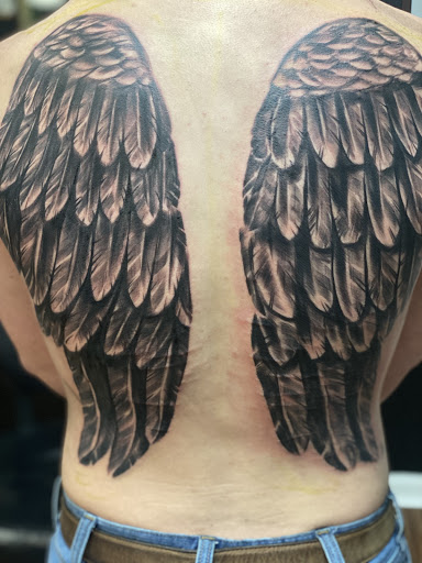 Explore tattoo ideas for soldiers, creative tattoo ideas in Lexington, available at The Murder Art Collective