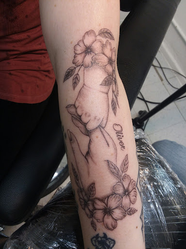 Explore mass effect tattoo ideas, creative tattoo ideas in Salem, available at Outwest Tattoo and body piercing ,30 years of tattooing,only life time guarantee