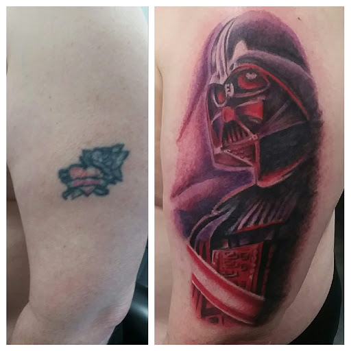 Explore ouija tattoo ideas, creative tattoo ideas in Pigeon Forge, available at Black Orchid Tattoo Studio