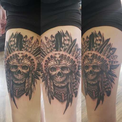 Explore acronym tattoo ideas, creative tattoo ideas in Bethlehem, available at Studio 33 Piercings by Angi