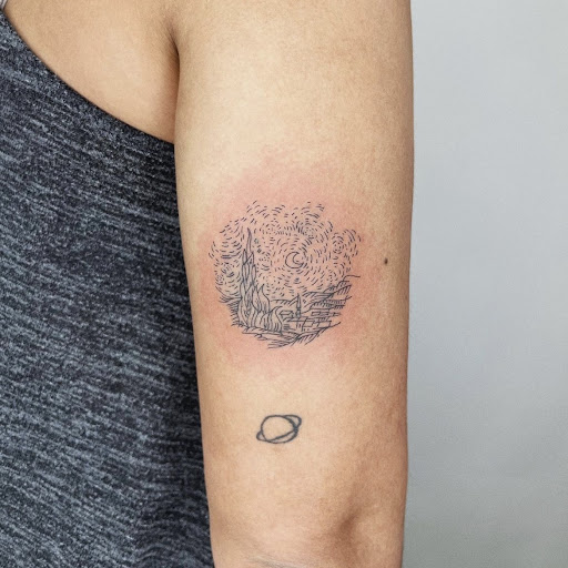 Explore leg tattoo ideas for men, creative tattoo ideas in San Jose, available at Ants Tattoo San Jose