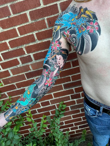 Explore alchemy tattoo ideas, creative tattoo ideas in Strasburg, available at Champion Tattoo Company