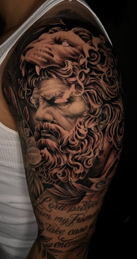 Explore lily tattoo ideas, creative tattoo ideas in Woodhaven, available at 94 Ink Tattoos