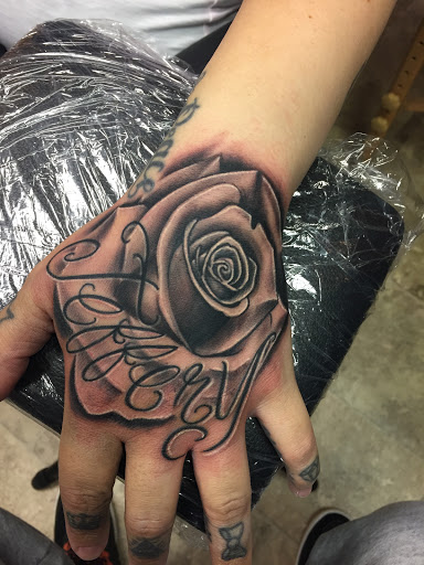 Explore jesus christ tattoo ideas, creative tattoo ideas in Marshfield, available at All The Above Tattoo Studio