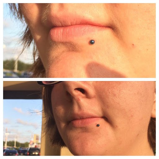 Explore moon and sun tattoo ideas, creative tattoo ideas in Corpus Christi, available at Prestigious Piercing