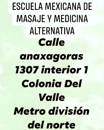 Escuela mexicana de masaje y medicina alternativa de origen prehispánico