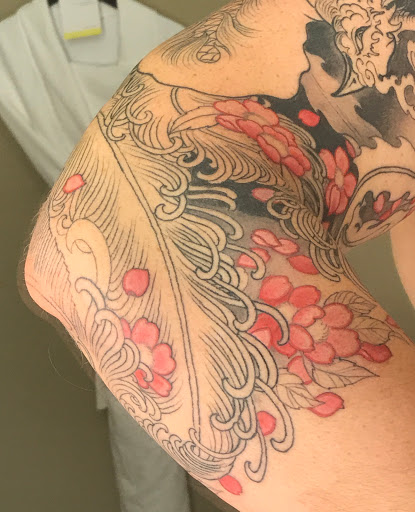 Explore road trip tattoo ideas, creative tattoo ideas in San Diego, available at Guru Tattoo