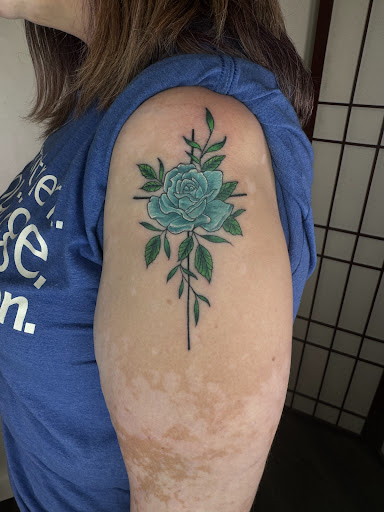 Explore men's shin tattoo ideas, creative tattoo ideas in Amsterdam, available at Spoken Hand Tattoo