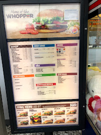 Restauration rapide Burger King à Essel (la carte)