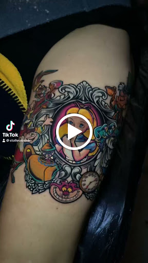 Explore invincible tattoo ideas, creative tattoo ideas in Great Falls, available at Alpha Tattoos & Piercings