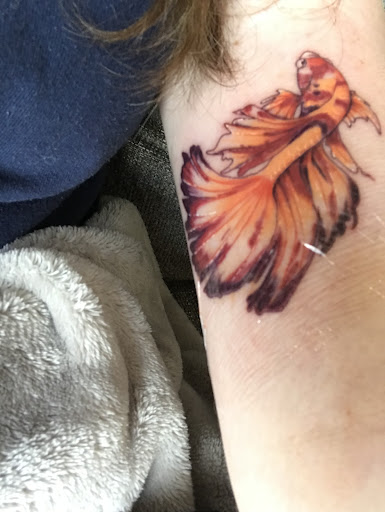 Explore two name tattoo ideas, creative tattoo ideas in College Station, available at Sacred Sisters Tattoo Studio