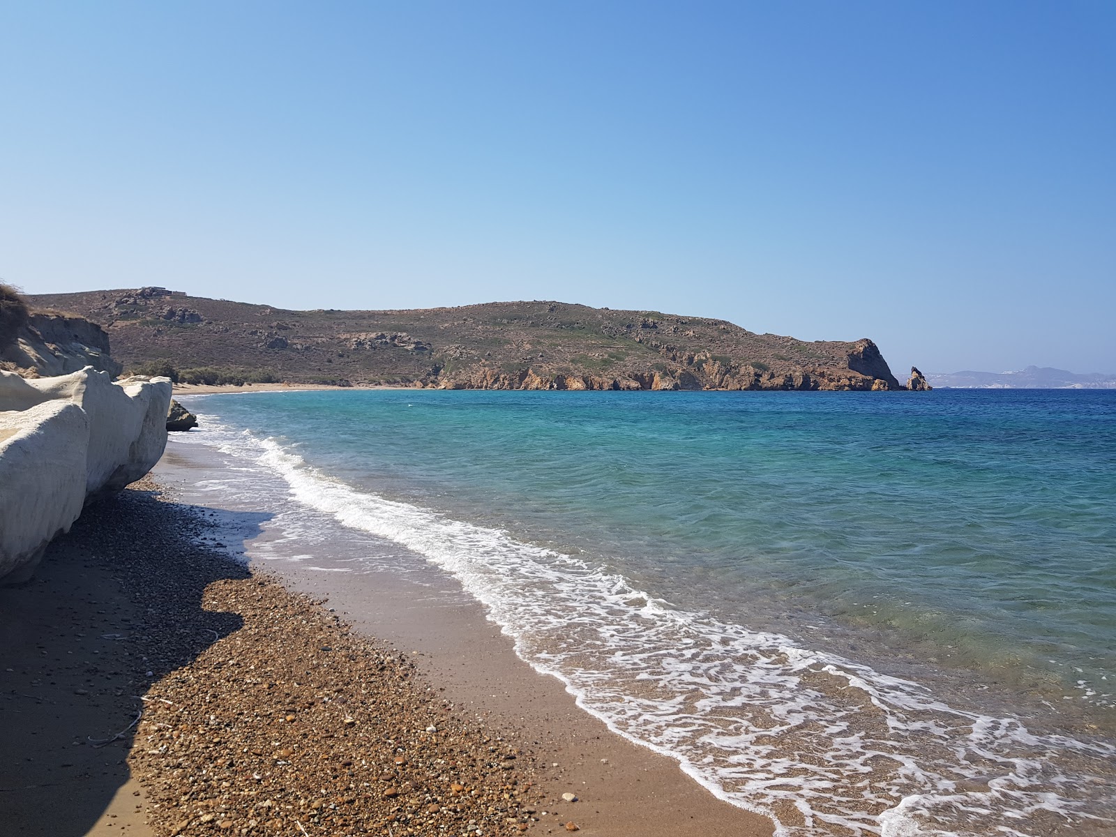 Photo of Ellinika beach with bright sand surface