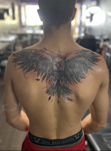 Explore skull tattoo ideas for guys, creative tattoo ideas in Hollywood, available at Rock Hard Tattoo