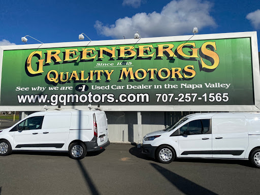 Used Car Dealer «Greenbergs Quality Motors Inc.», reviews and photos, 784 Soscol Ave, Napa, CA 94559, USA