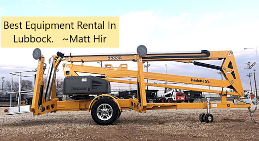 Crane rental agency Lubbock