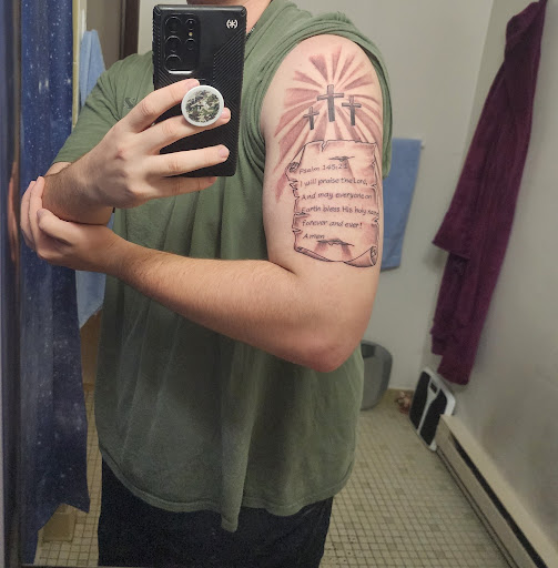 Explore spartan warrior tattoo ideas, creative tattoo ideas in Minocqua, available at Walking Arts Tattoos