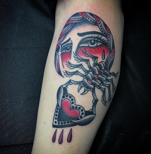 Explore shoulder cover up tattoo ideas, creative tattoo ideas in Madera, available at Sea Wolf Tattoo