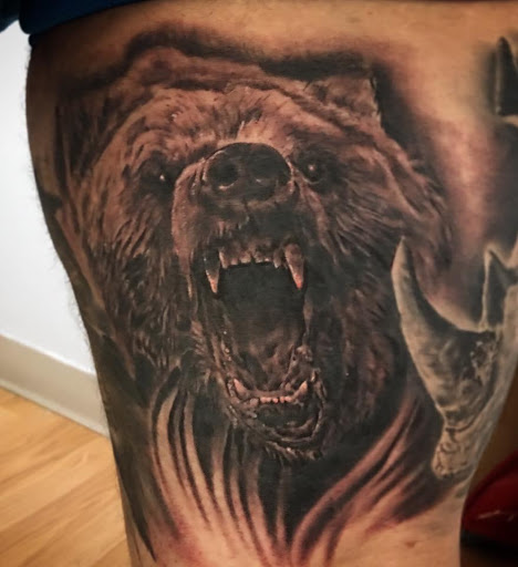Explore deceased tattoo ideas, creative tattoo ideas in Flatwoods, available at Forrest Tattoo Company